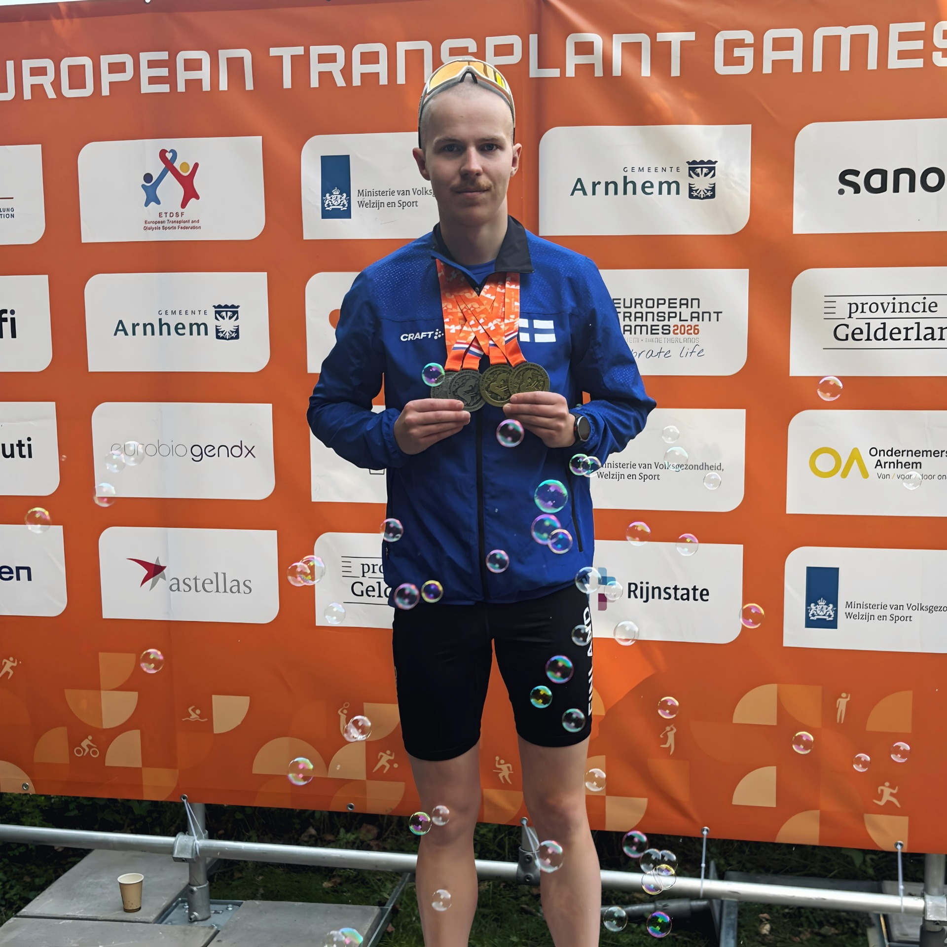17.-24.6.2026 Elinsiiron saaneiden EM-kisat, Arnhem, Hollanti. Maantiepyöräily 30km, huonosta sprintistä johtuen hävisin loppukirin, hopeaa. 10km aika-ajo, kultaa. 400m vapaa-uinti, kultaa. 5km juoksussa jalat kramppasivat, ei mitaleille. Virtual triathlonissa kuitenkin hopealle.
