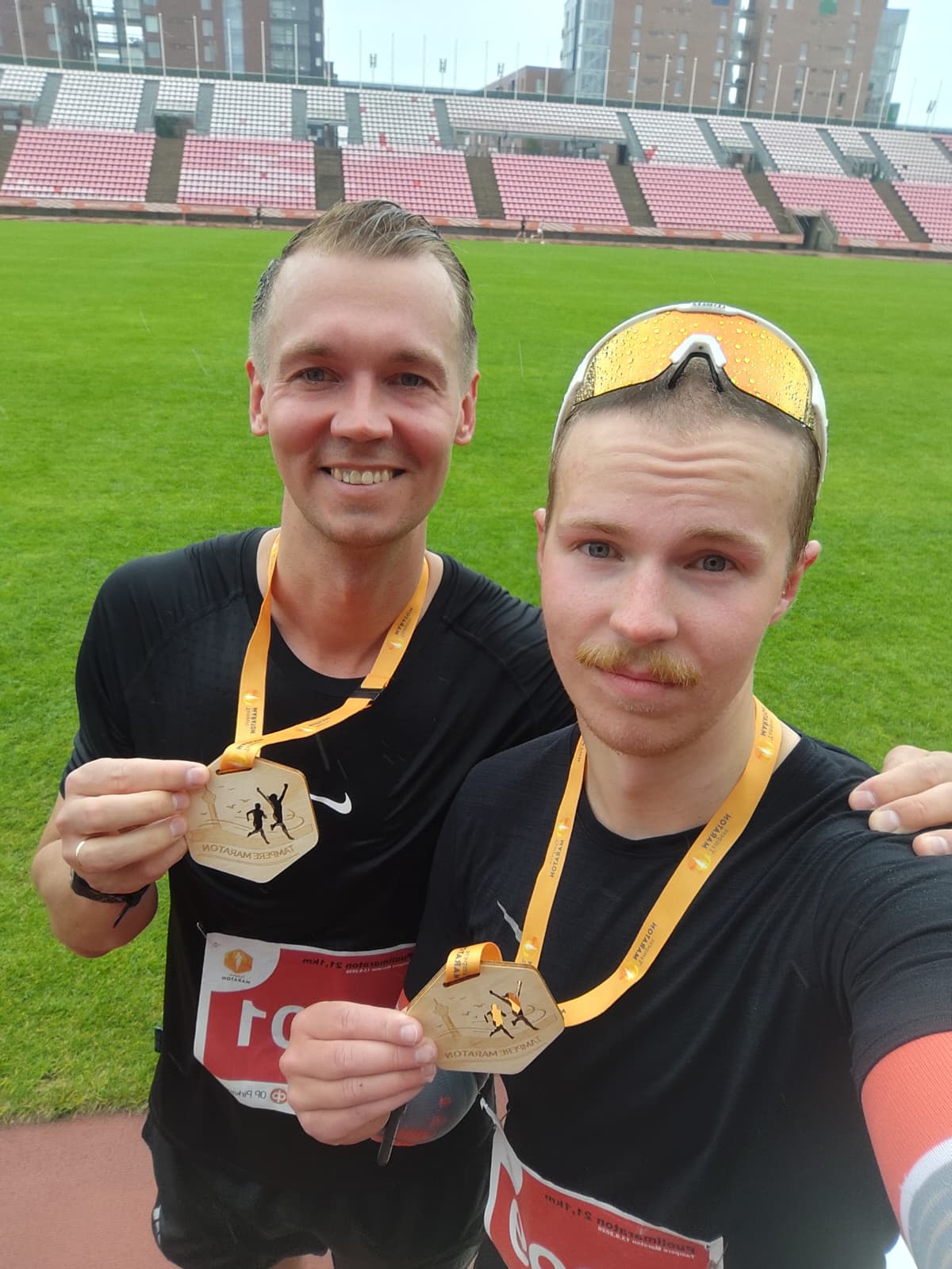 Tampere Marathon. 13.9.2026. Puolimarathon veljeä kirittäen. 1:40:06.